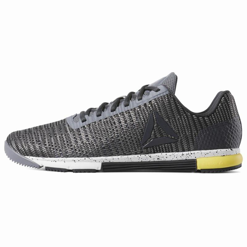 Adidasi Training Reebok Speed Tr Flexweave Barbati Gri/Albi/Galbeni Romania NQ3263KP